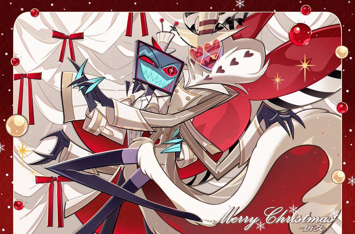 奶油般融化❤️🤍

Merry Christmas❤️❤️
#HazbinHotel #voxval
#HazbinHotelVox #HazbinHotelValentino