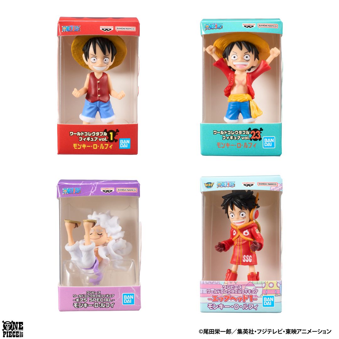 ワールドコレクタブルフィギュアと ガシャポンのコラボ新商品が登場