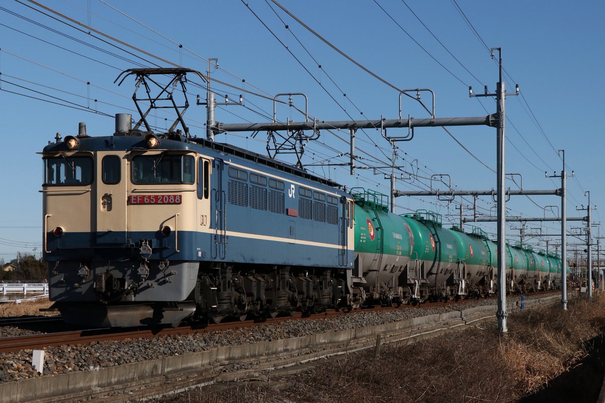 temmabashi's tweet photo. 2025/12/26
8584レ
EF65 2088+タキ10b https://t.co/jYpkHrB3v8