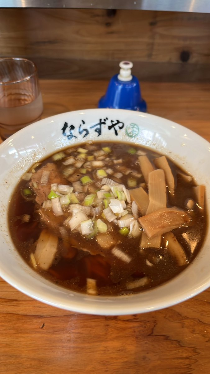 とても良いお店！朝から無限替え玉🍜
また行かせて頂きます！
#らぁ麺ならずや 
#鶴ヶ島