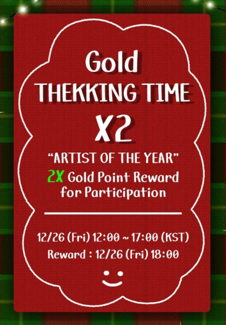 voteforpjm2's tweet image. 🗳 THEKKNG 
Artist of the Year 2025 
Best - Idol🏆 (Final)

There's a [GOLD THEKKING TIME X2] EVENT now! Vote all your Gold points and get X2 of the Gold based on how much you voted!

The event is until 5:00 PM (KST).today only so please cast all your votes for Jimin now!

The…