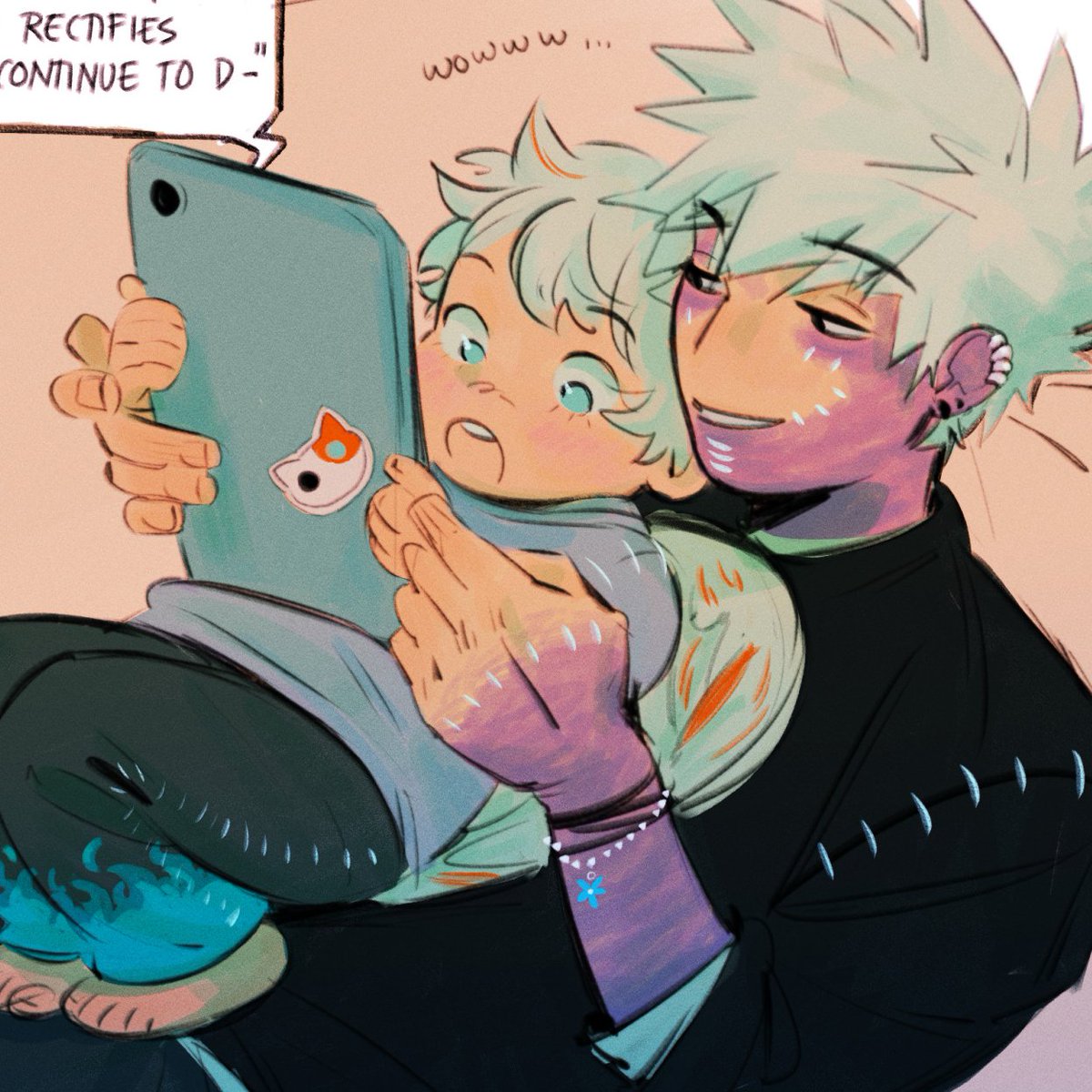 beybuniki's tweet image. dbhx' ipad baby