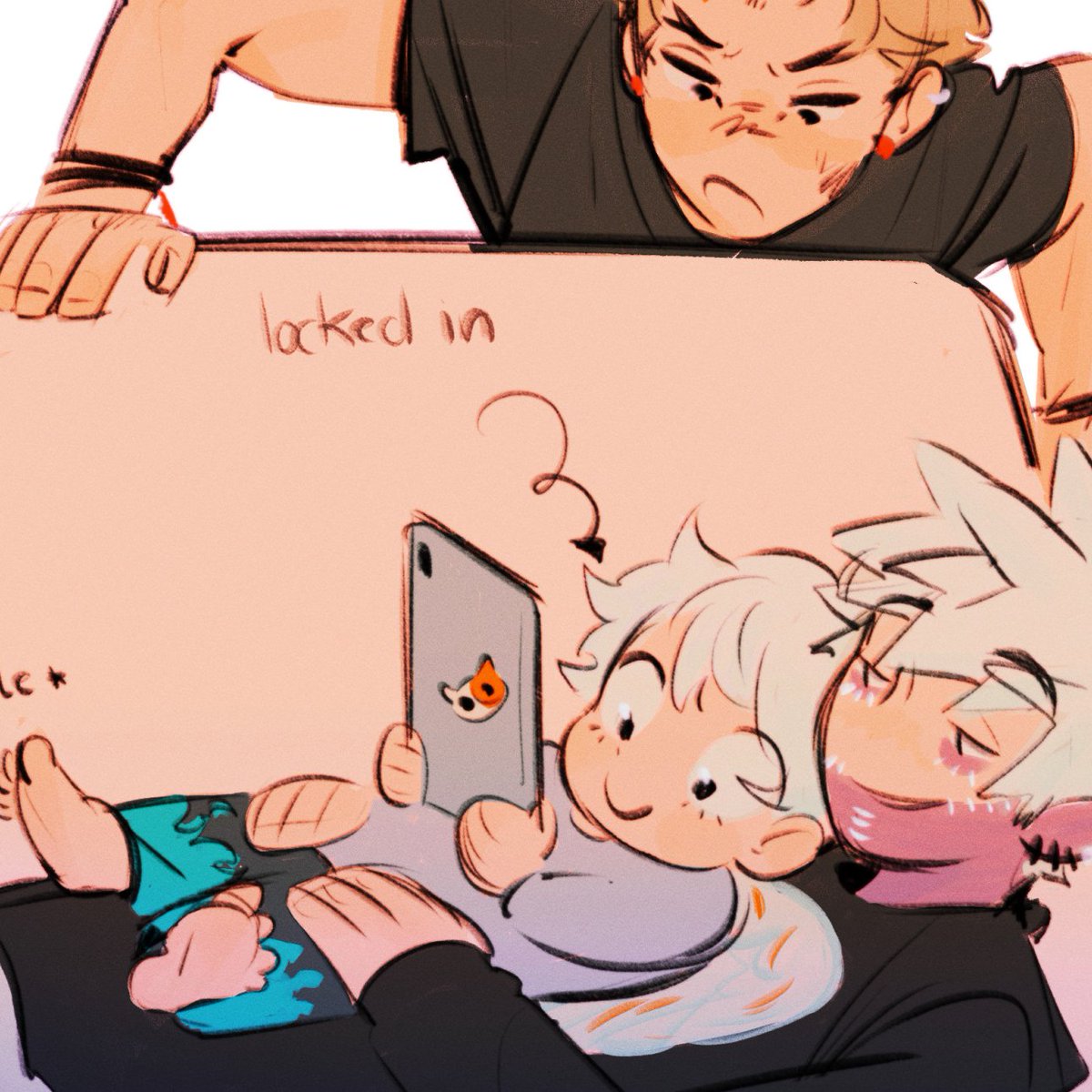 beybuniki's tweet image. dbhx' ipad baby