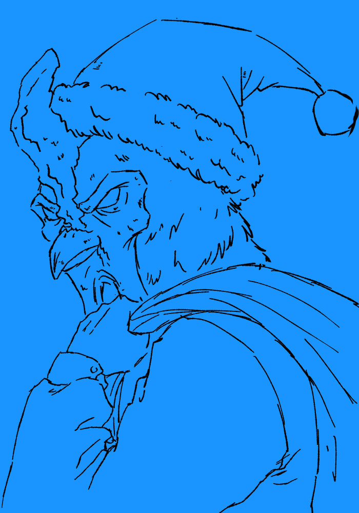 marcher019's tweet image. Happy Christmas, enjoy my judgmental Santa Jacket