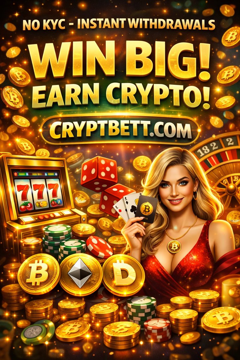 Cryptbett2's tweet photo. 🚀 Spin. Bet. Win. Repeat.
💰 Instant crypto payouts
🔥 No KYC • Fast games • Big wins
👉 https://t.co/k67PkBPyen

#CryptoCasino #BitcoinCasino #OnlineCasino #Web3 #Crypto
#NoKYC #InstantWithdrawals #BTC #ETH #SOL https://t.co/ASE94fVWRh