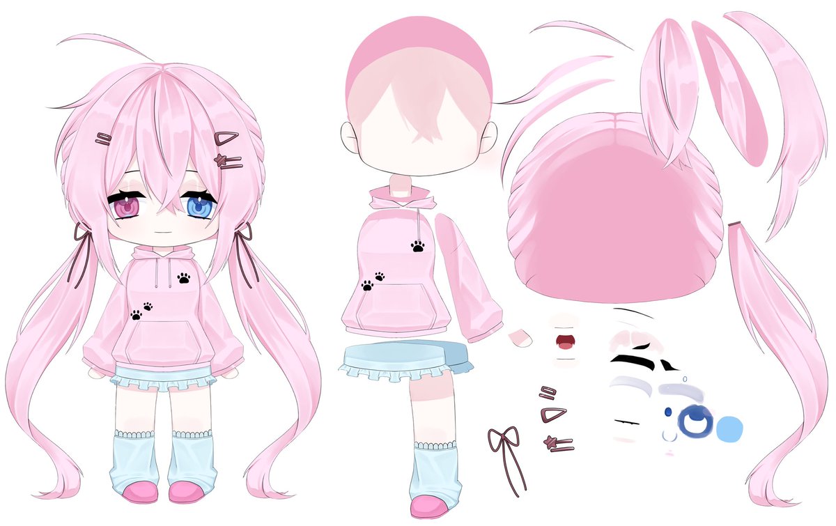 #버츄얼
파츠분리 완