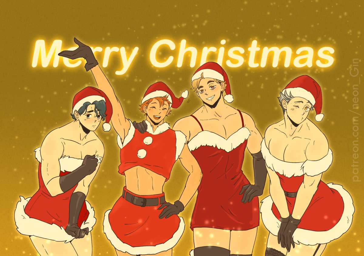 Neon_Gin's tweet image. Christmas with MSBY ❤