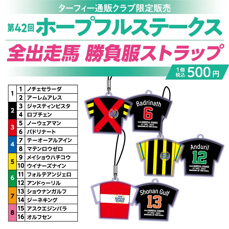 競馬 JRA G1 勝負服ストラップ 700～1200円 ターフィーショップ_JRA競馬グッズ on X: 