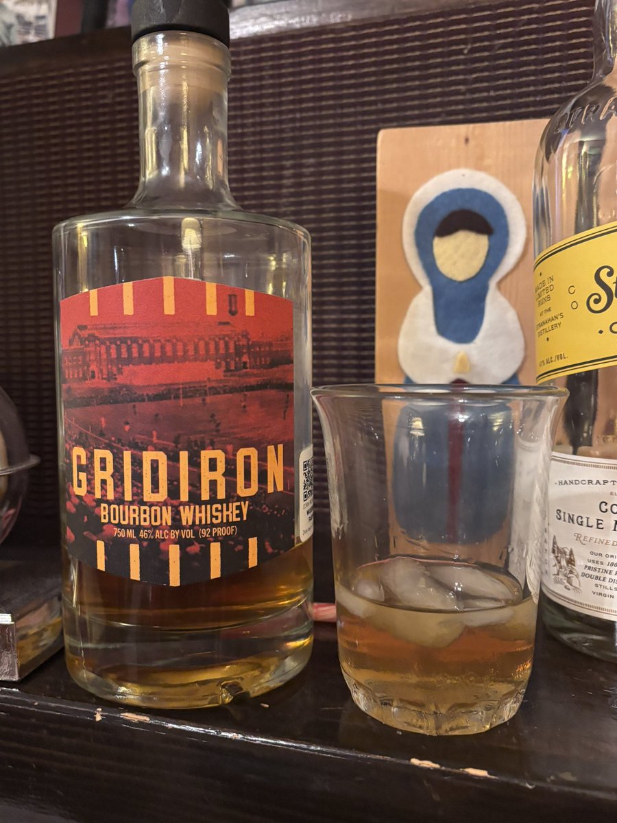 Jaygc01's tweet image. A great Christmas treat-Gridiron Bourbon!  @CycloneGridiron
