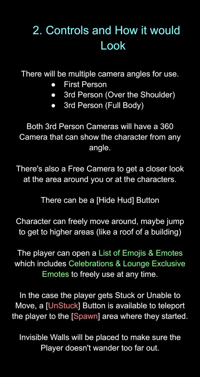 RobZone_'s tweet photo. 1/12
(More in Replies)

New Solo Mode Idea 
"Hangout / Private Lounge"
+
"Gameplay Balance Changes"
(Potential for more Lore)
[Some names are placeholders]
(This was done in Google Docs)

PSN: xRobZone
Platform: PlayStation
UID: 13270654668
#3on3Freestyle
 #5thAnniversaryIdea https://t.co/rqB0iHGGR7