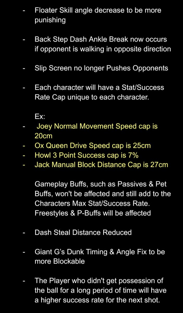 RobZone_'s tweet photo. 12/12
Gameplay Balance Changes https://t.co/Et73t4KzEO