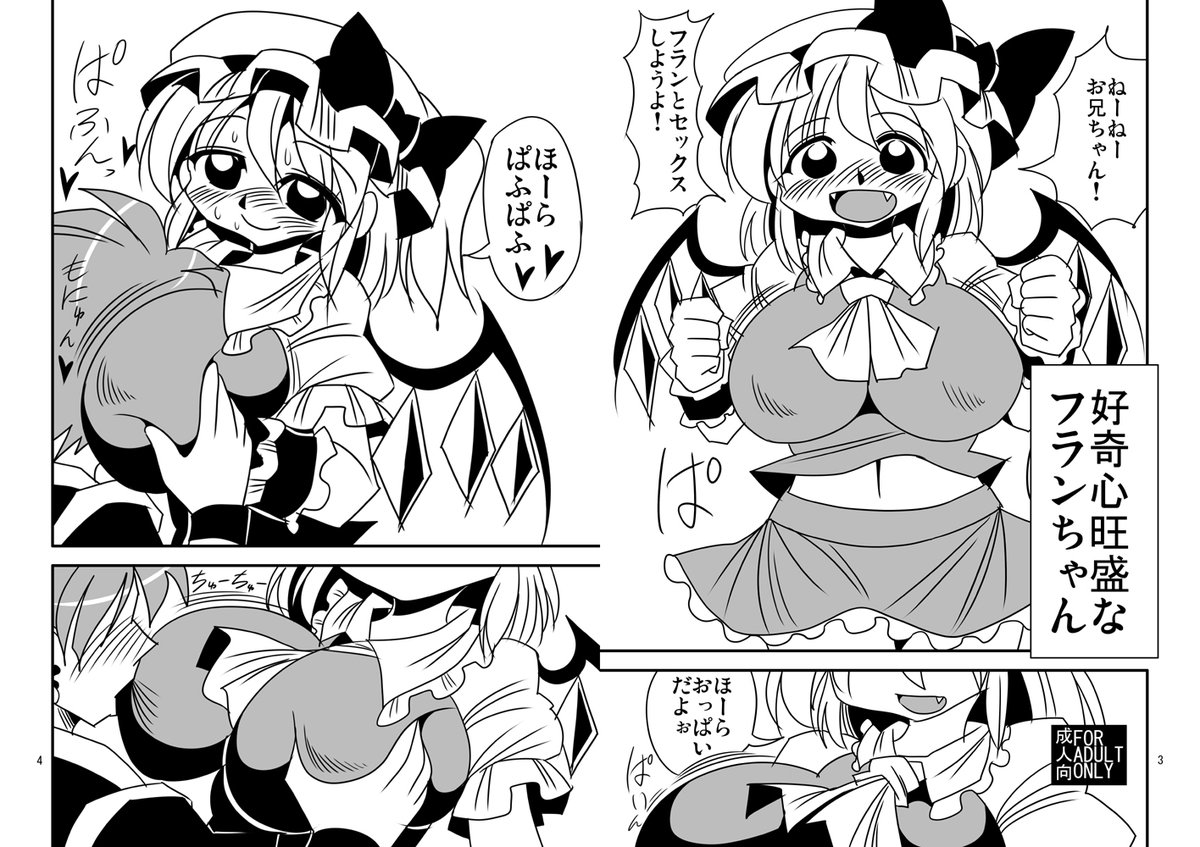 冬コミのコピー本サンプルです。 #東方Project 