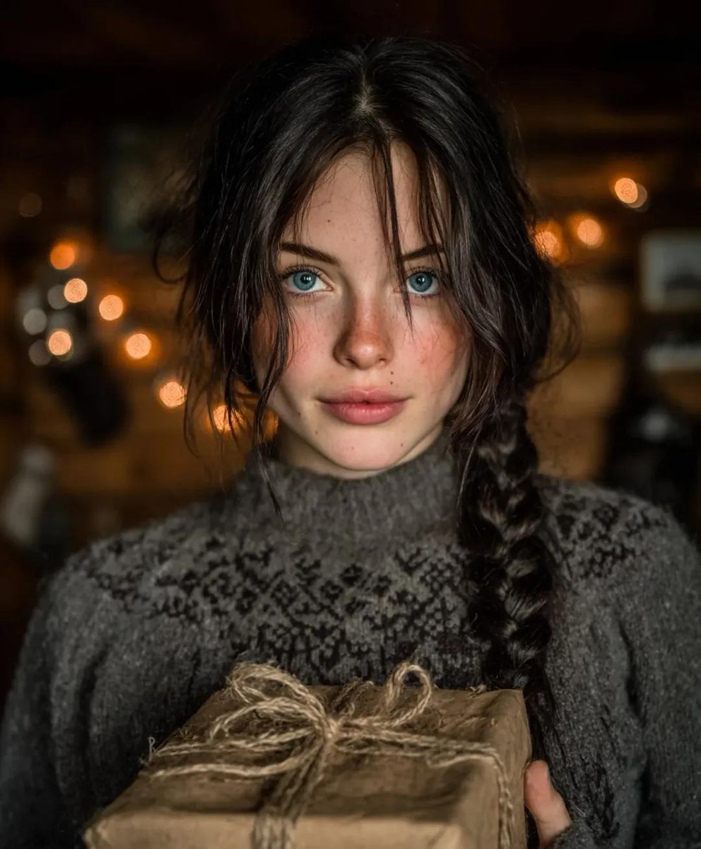 Cinematic Winter Portrait with Shallow Depth of Field — example 2