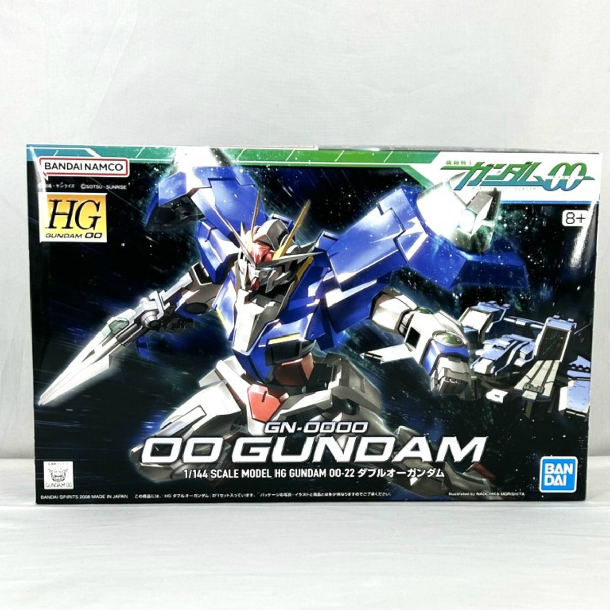 通販販売情報】 #HG 1/144 #ダブルオーガンダム (バンダイスピリッツ版