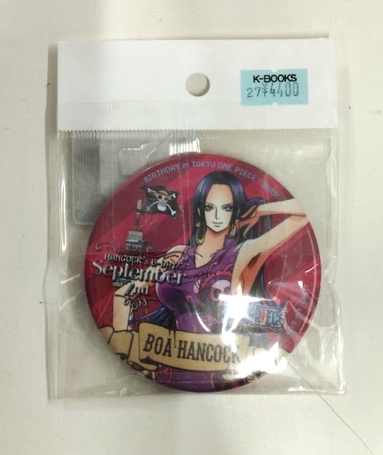 入荷情報】 #ワンピース 『東京ワンピースタワー バースデー缶バッジ