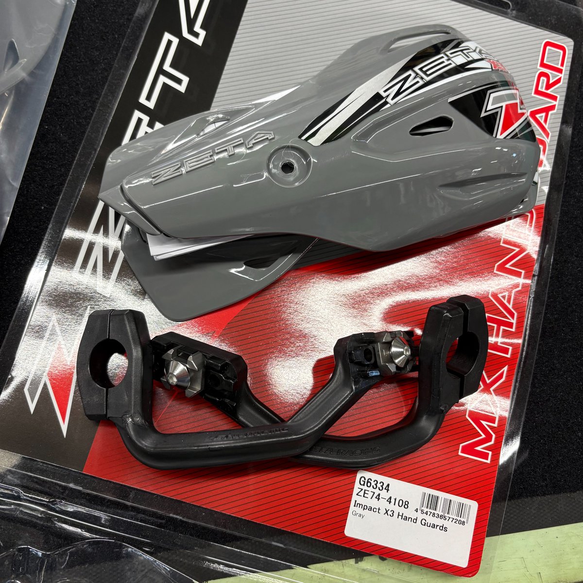 新商品入荷】 ZETA インパクトX3ハンドガードに新色”グレー”が新発売