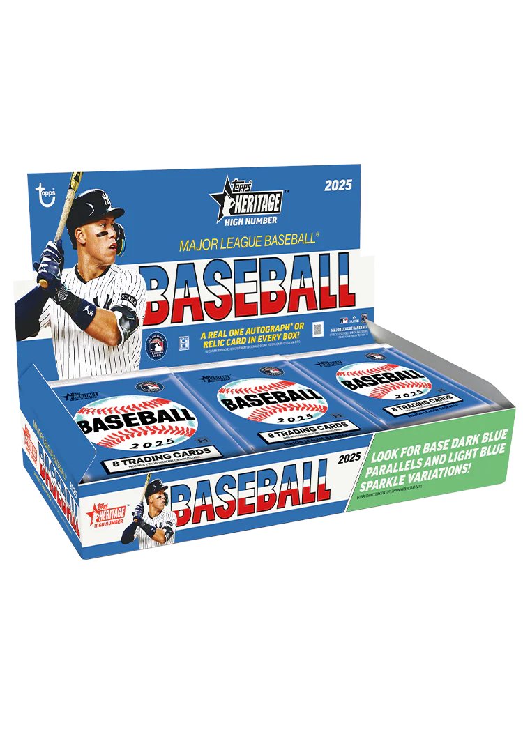 ⚾【MLB 2025 TOPPS HERITAGE HIGH NUMBER HOBBY】 移籍選手やシーズン