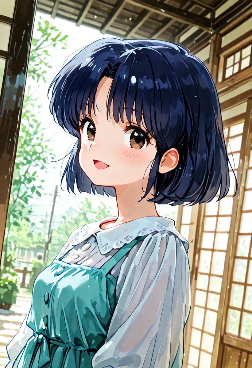 あかね（感謝） ⑩水彩風・笑顔の天道あかね This creation was made by SeaArt