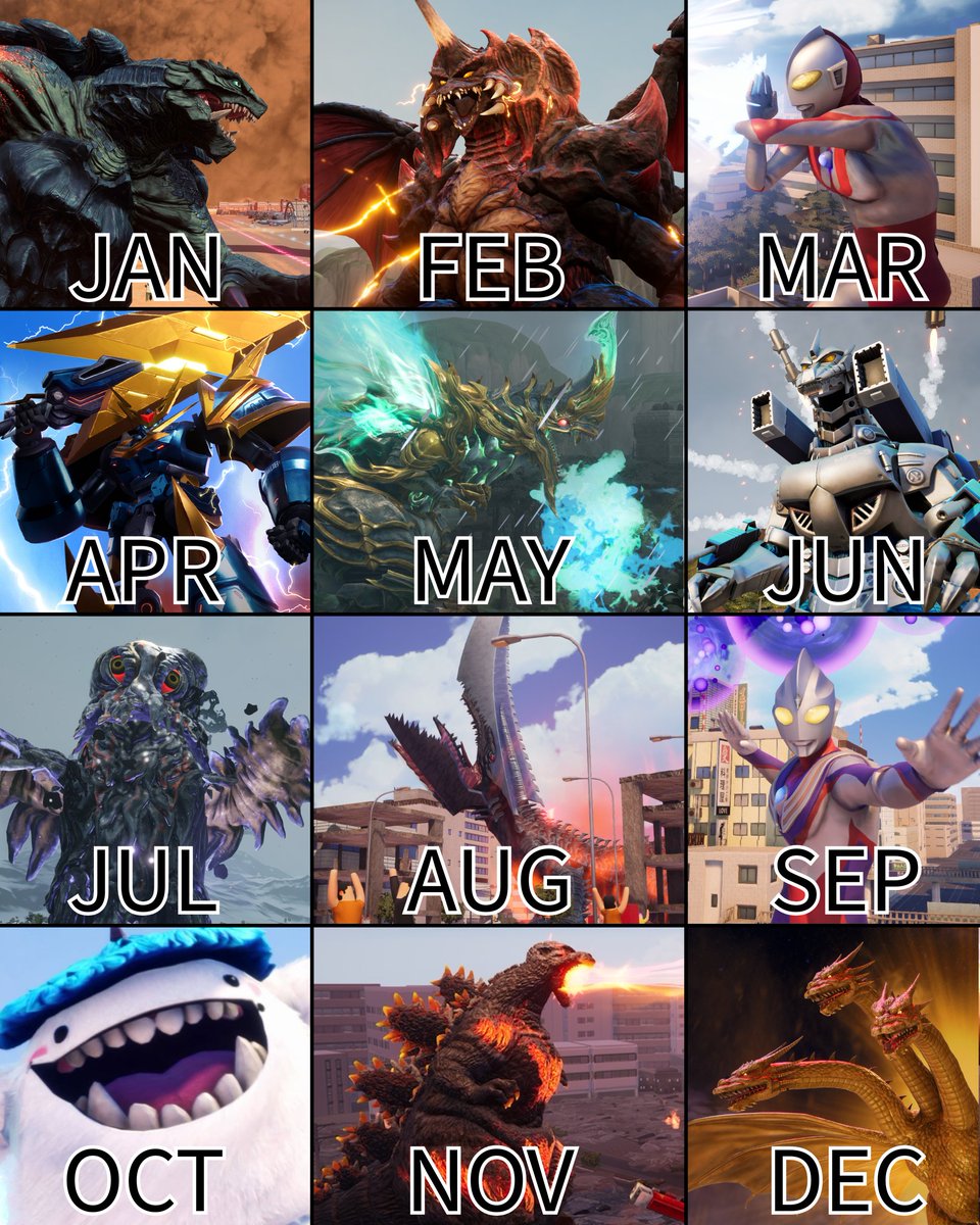 GigaBashGame's tweet image. Discover your inner Titan based on your birth month!  🤘🔥
#PassionRepublicGames #GigaBash #Birthmonth #Indiegame