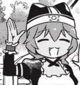 "Oh Heeey!~ 

It's the funny mask guy. I hope you had a lovely holiday."