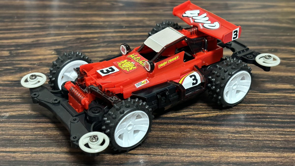 タミヤホットショット40th 組みました