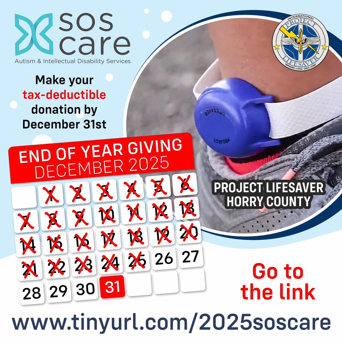 Hope4SOS's tweet image. Every gift has opened doors to independence, joy, and possibility for individuals with autism and intellectual disabilities.

📷 Donate today: tinyurl.com/2025soscare

Together, we empower independence. Together, we expand possibility. Thank you for being part of this journey.