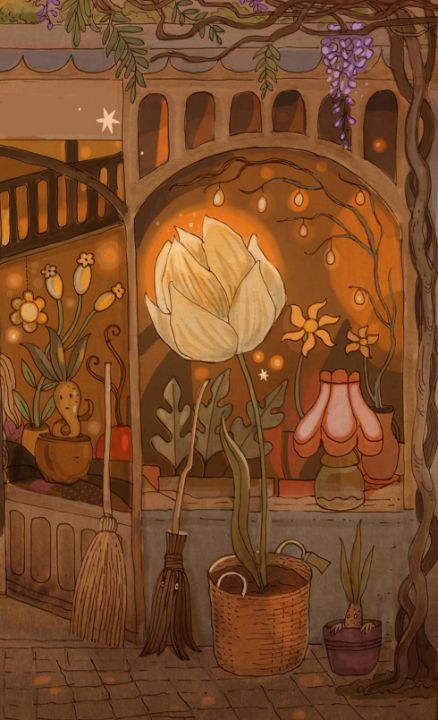 Art of the Day! "Spirits of Spring #5". Buy at: ArtPal.com/heartoftheart?…