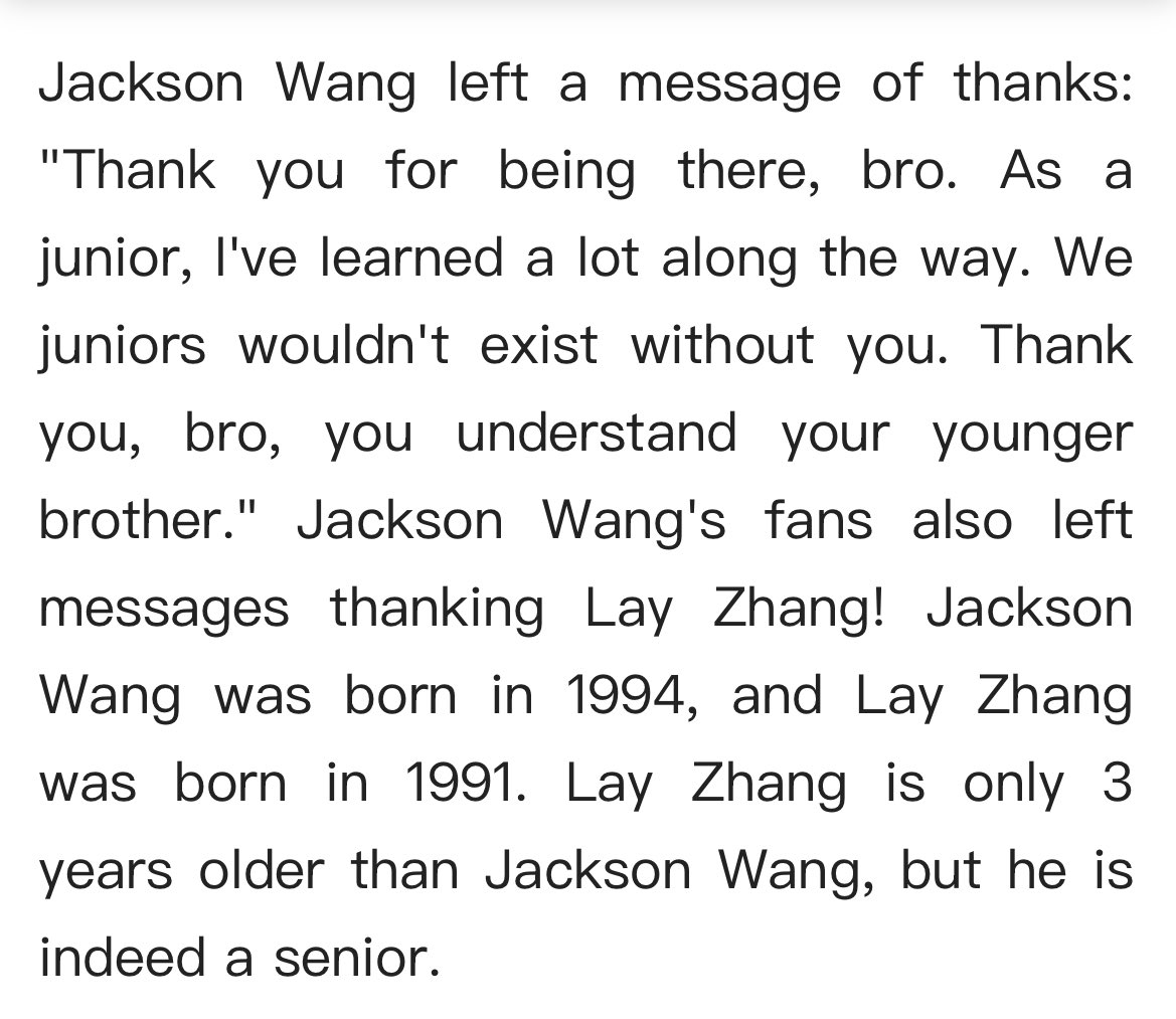 This is what is called loyalty.. the reason he refused 113 billion and a large salary from a Chinese agency to leave SM and exo is because he was thinking about the future of Chinese trainees in Korea. Remember when jackson thanks to yixing
