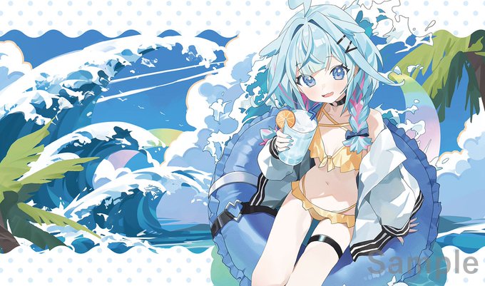 コミケ/C107/Web頒布 新作情報 「すう」のスリーブとプレイマットになります。イラストはNel様()になります!