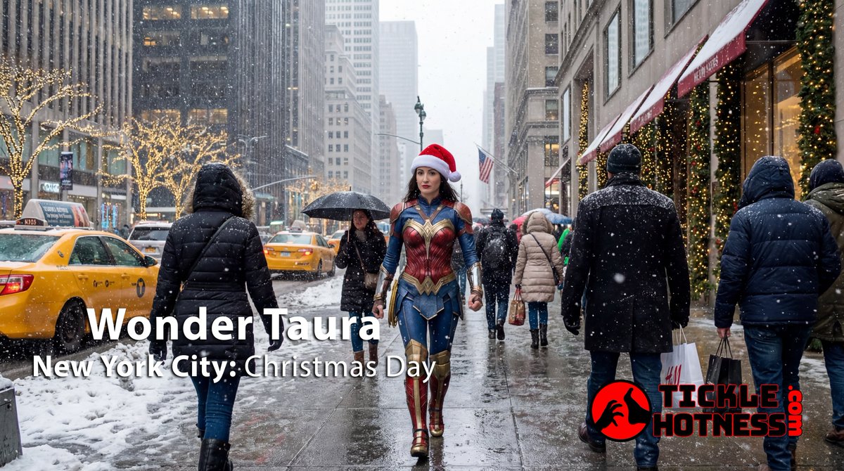 TickleHotness.com - Wonder Taura - New York City - #ChristmasDay