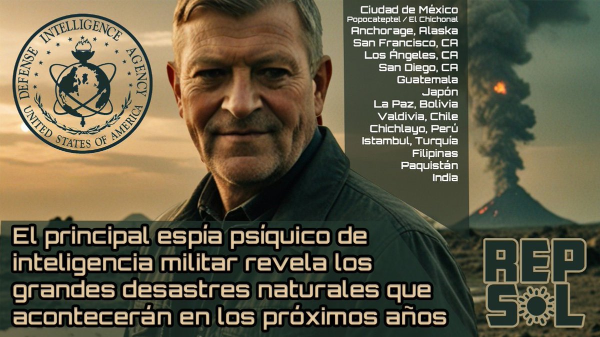 alexbackman619's tweet photo. NO TE PIERDAS MI PRÓXIMO EN VIVO 
EL MEJOR PSÍQUICO DE LA CIA REVELA LOS AÑOS DE LOS SIGUEINTES DESASTRES NATURALES  • REPSOL https://t.co/U6ucy6X0qo #Popocatepetl #ciudaddemexico #Chichonal https://t.co/XuzcgHxfkF