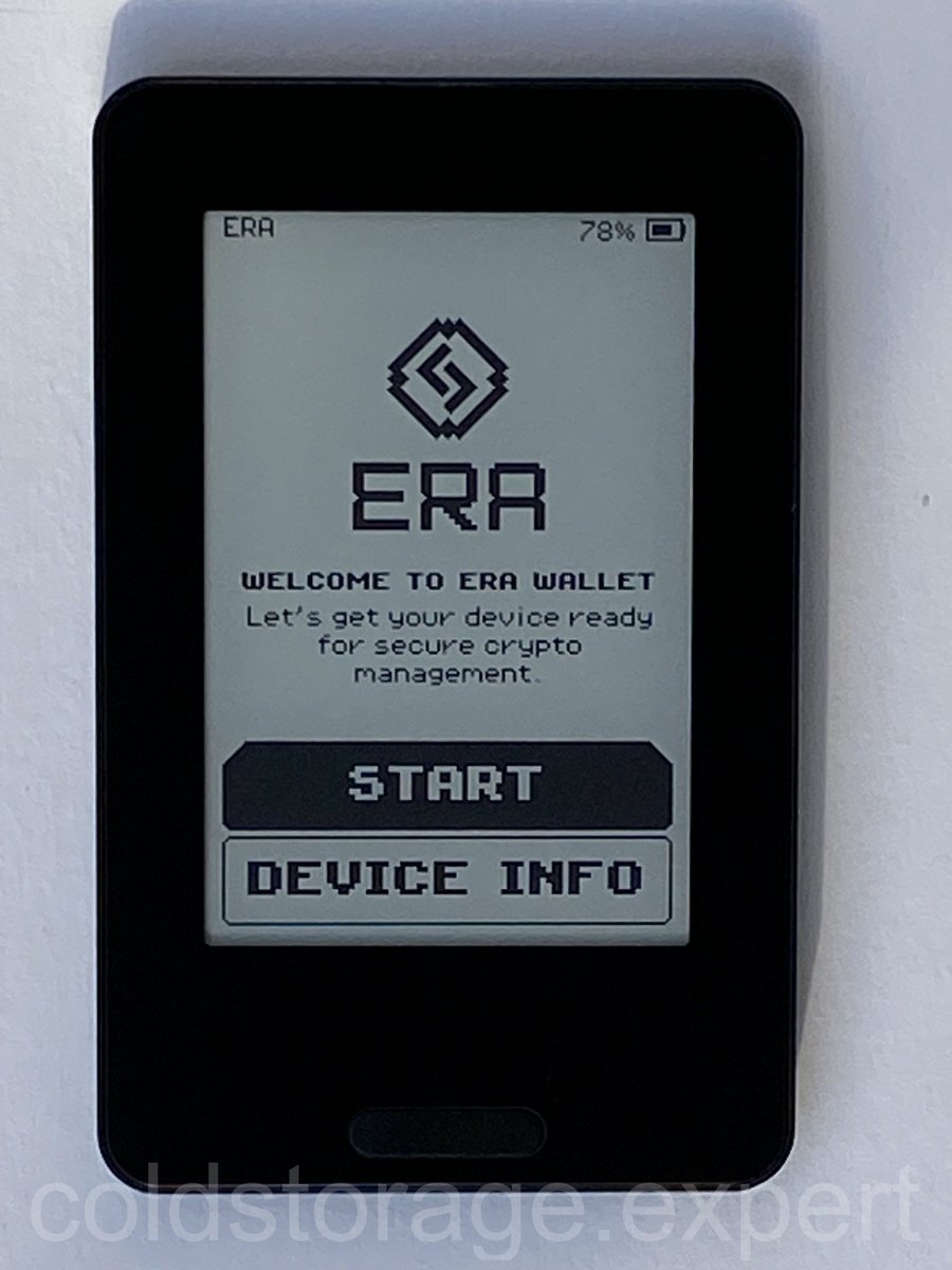 🎄25% SPECIAL CHRISTMAS DISCOUNT🎄

ERA Wallet is setting new standards in the hardware wallet space 🚀

Let's unpack together and see what it really looks like!

Use code SELF-CUSTODY-COURSE to save 25% or $53 (+free shipping).

Here are the amazing features:
- 10 Seeds (yes