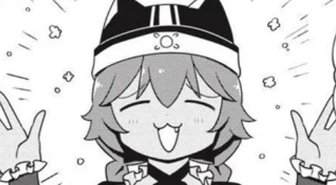 Her golden eyes grew wide with excitement.

"I GET A PRESENT?! THANK YOU!~"

She quickly takes the gift box from his hand and opens it.