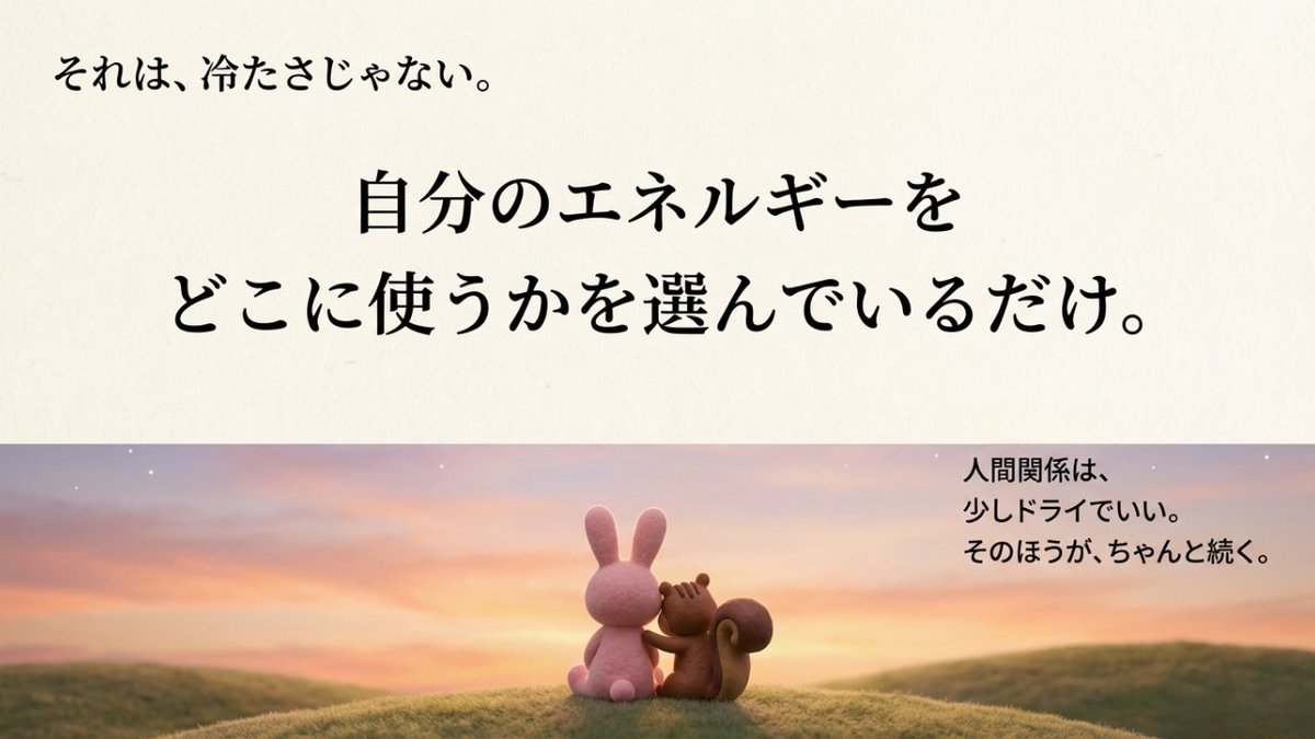 yurika10311's tweet image. いちいち「反応しない」がうまくいく。