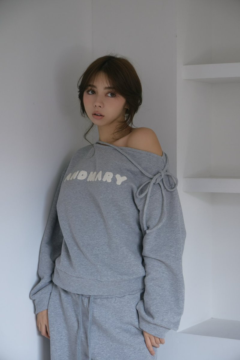 トップス andmary Dada cable set up ANDMARY】Dada cable set up