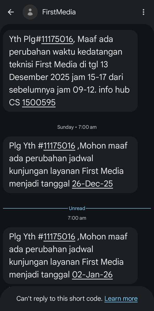 aushafrizal's tweet photo. @FirstMediaCares gini amat pelayanannya, service jelek bgt https://t.co/NzWra6p0vf