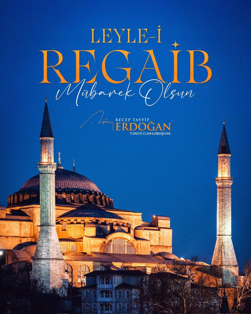 Yüce Allah (C.C.) 
bizleri rızasına uygun yaşayan,
günahları bağışlanmış ve cennetle müjdelenmiş kullarından eylesin.
İslâm ve Müslümana musallat olanların helak olduğu,
başta Gazze ve mazlum coğrafyalarda yaşanan acıların son bulduğu o huzurlu günlere kavuştursun.#RegaibKandili