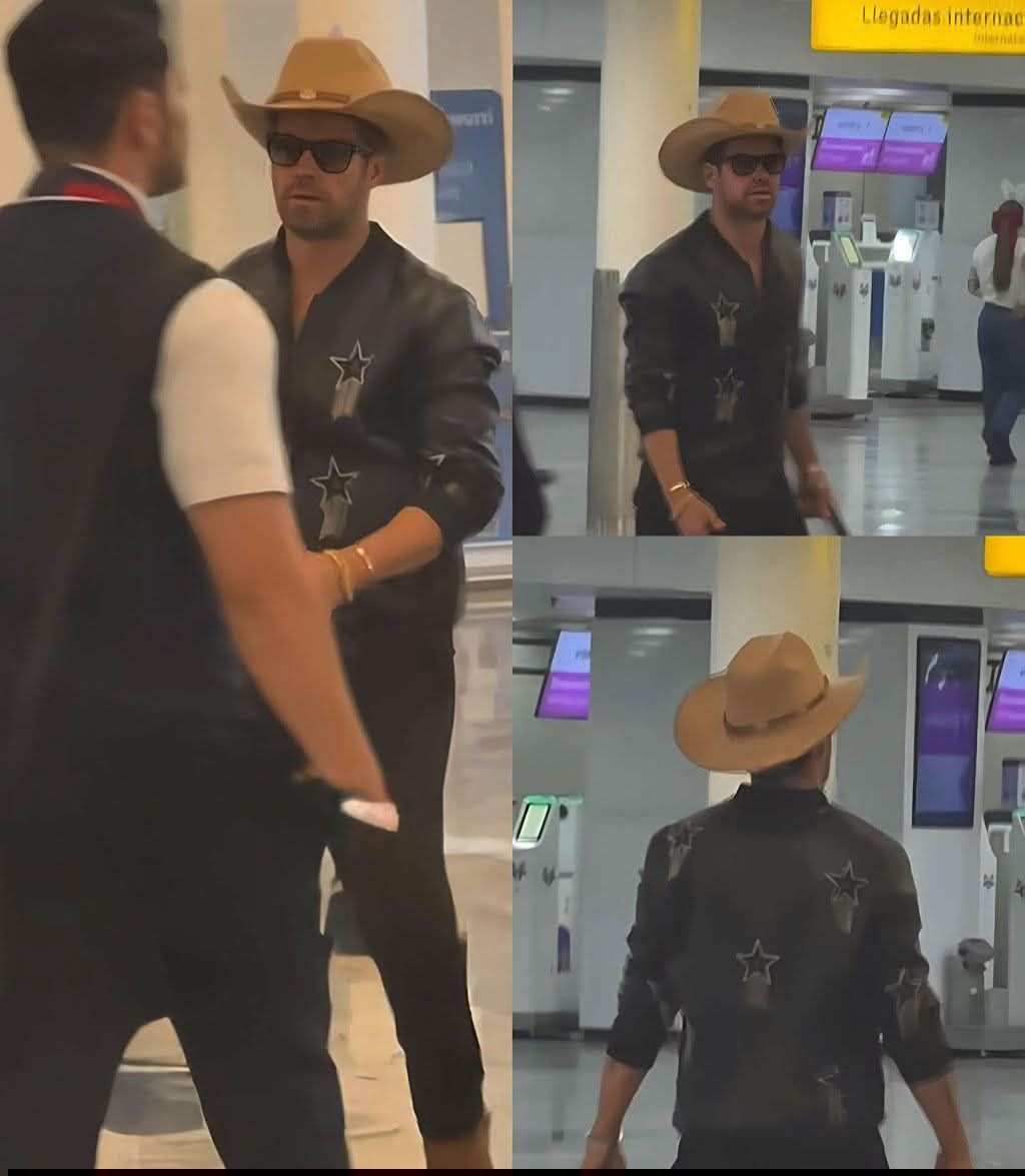 Eleazar Gomez victima del periodismo y fans intensos, no lo dejaban ni caminar en el aeropuerto de Mexico #LaGranjaVIP #LaGranjaVIPMX