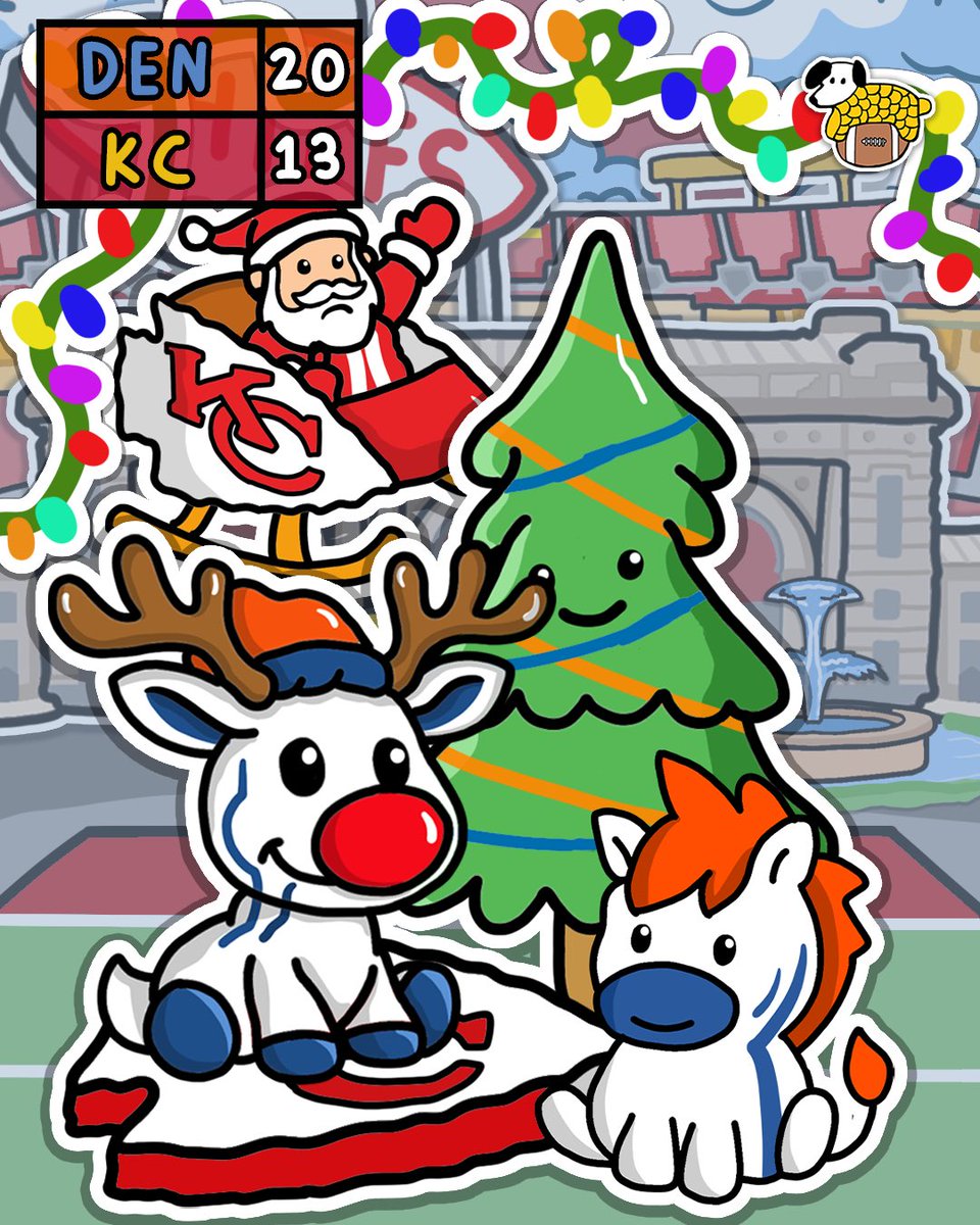 The Denver Broncos Seal Another Victory On Christmas Evening!