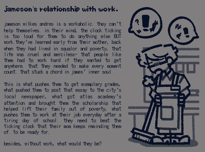 enter(james); tweet media