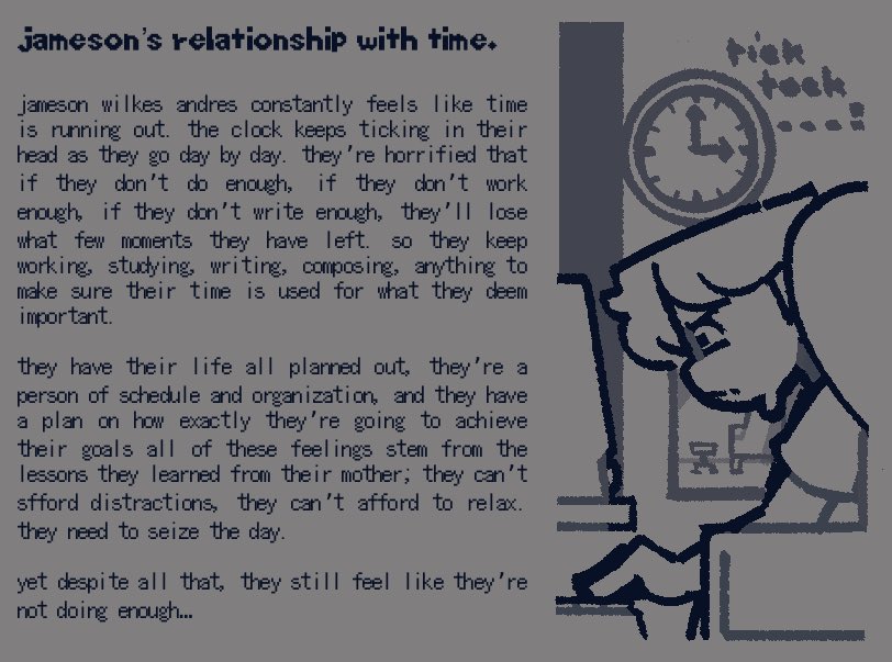 enter(james); tweet media