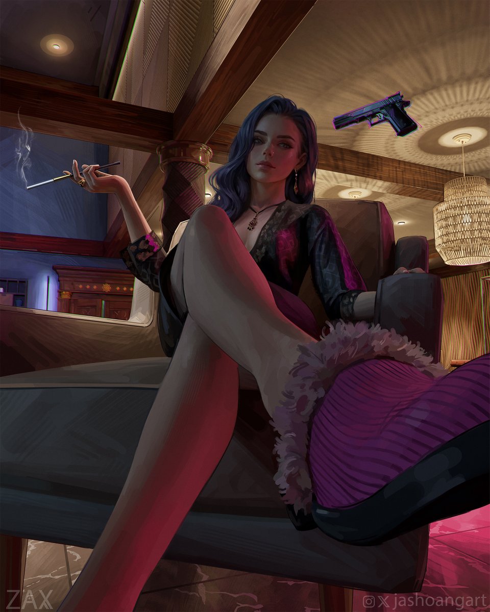 "Hands where I can see 'em"
-
Doing these sets is fun, but I’ll be going back to mostly single images for a while.
.
#Zevik #ocart #cinematic #illustration