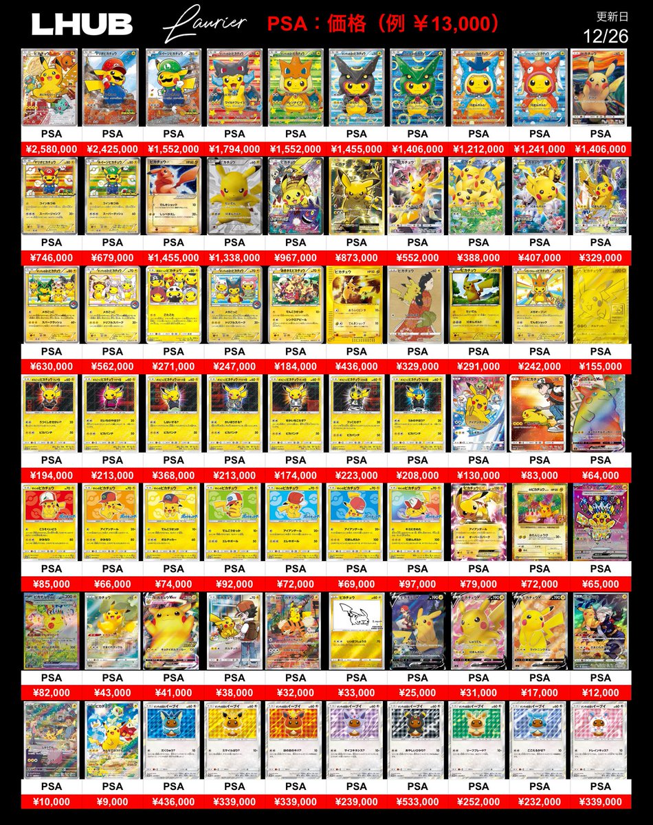 PSA まとめ売り PSA・BOX・シングル入荷しました！！ #LUHB広島