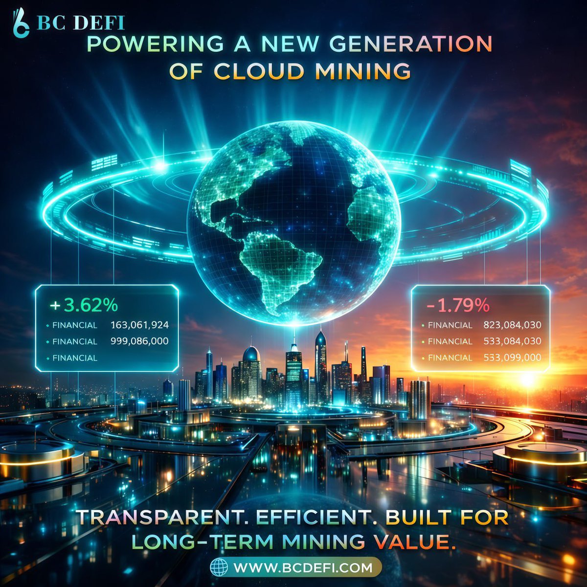 bcdefi2019's tweet photo. BC DEFI: Powering a New Generation of Cloud Mining

As the digital asset market continues to mature in 2025, investors are increasingly prioritizing mining platforms that emphasize stability, transparency, and long-term value. Reliable infrastructure and efficient operations are becoming just as important as returns.

BC DEFI addresses this shift by delivering a standardized cloud mining framework built on real computing resources and intelligent management systems. The platform simplifies participation while maintaining clear operational visibility and structured output models.

Designed for both institutional partners and individual users, BC DEFI offers a streamlined way to access mining power without hardware complexity. Through automated allocation and on-chain settlement, users gain a more predictable and secure mining experience.

Key Features:

✅ Standardized Compute Access
Real GPU and ASIC resources organized into a unified, measurable cloud mining structure.

✅ Low Barrier Participation
No hardware ownership required, enabling users to start with flexible entry levels.

✅ Transparent Operations
On-chain records and automated processes ensure clarity across mining outputs and settlements.

Join BC DEFI and take part in the next stage of cloud mining infrastructure.

🌐 https://t.co/4yNeWzHKuI

#BCDEFI #CloudMining #ComputePower #StandardizedCompute #DigitalInfrastructure #CryptoMining #AICompute #OnChainSettlement #TransparentMining #LowBarrierAccess #FutureOfMining
