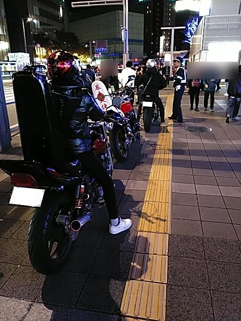博多警察署】年末の暴走行為や空ぶかし等の迷惑行為への対策を強化中