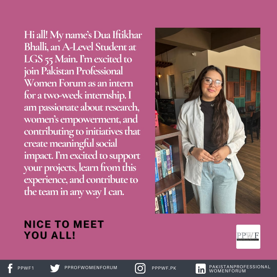 pprofwomenforum's tweet photo. We are excited to share that we have a new intern joining our team. Looking forward to helping her explore new areas of knowledge and interest!✨
@EyeOnIvy1

#ppwf #internship #internprogram #research #student #empowergirls #empowerwomen #education #womensrights #equality #intern https://t.co/ss0BCkXHeu