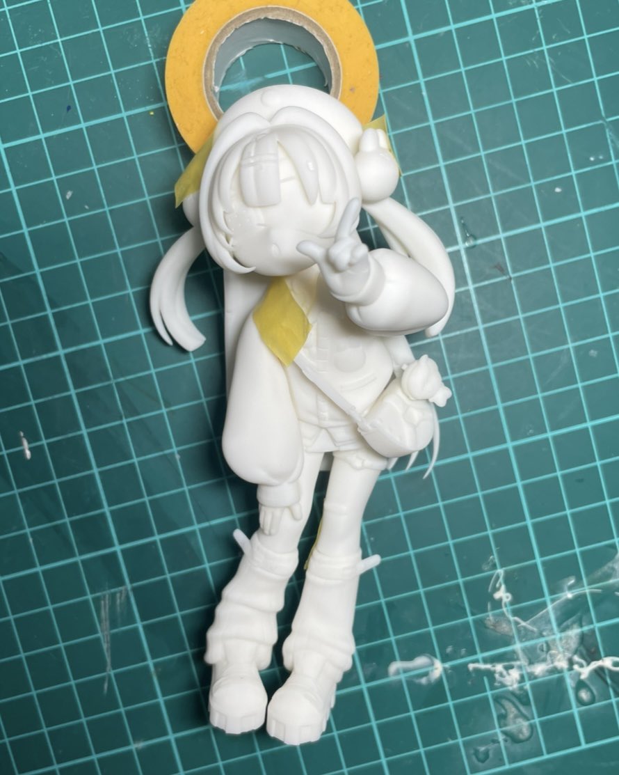 そらちゃん仮組み
もう可愛い予感！