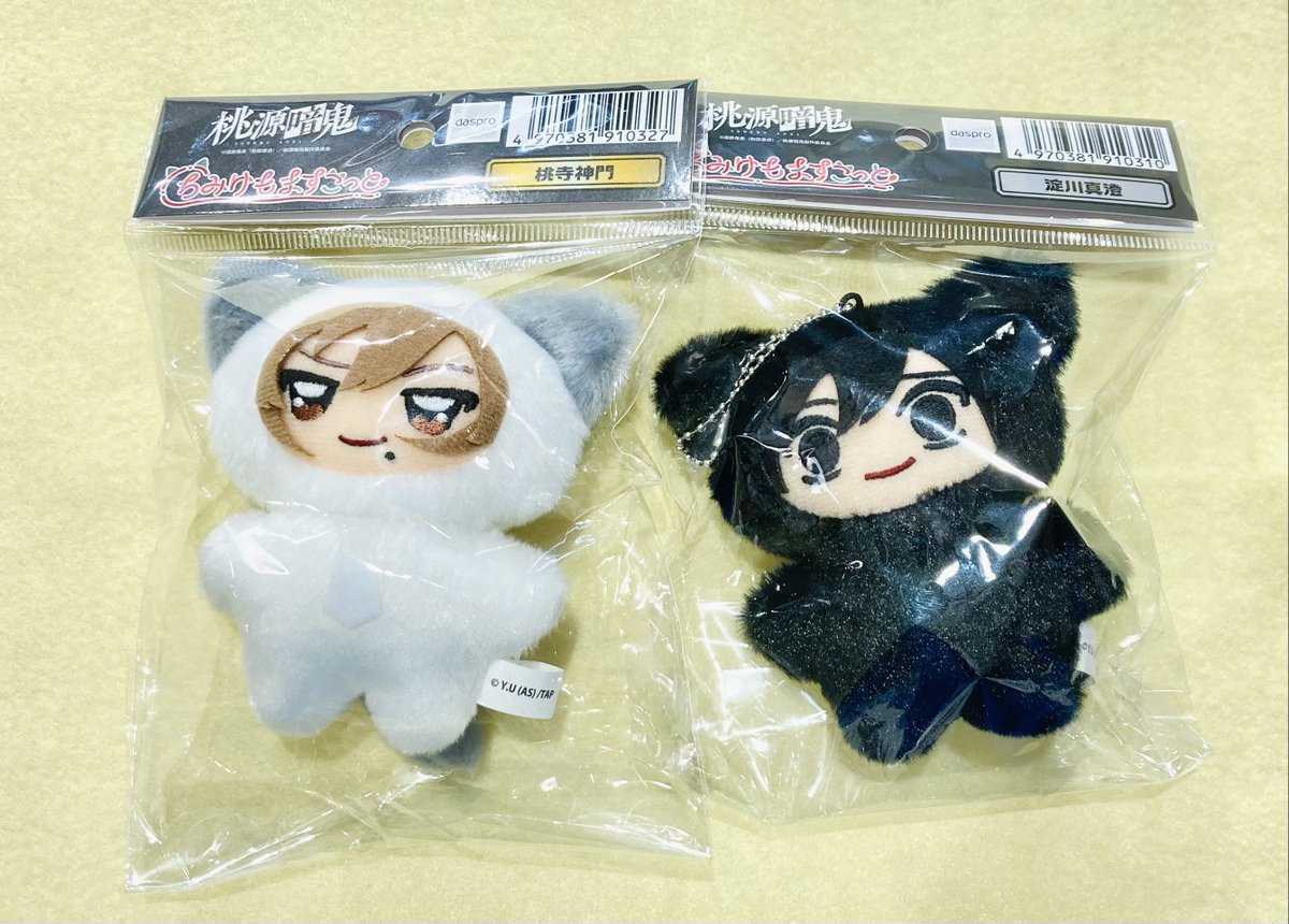 グッズ入荷情報】 「桃源暗鬼」 ちみけもますこっと続 ✓桃寺神門