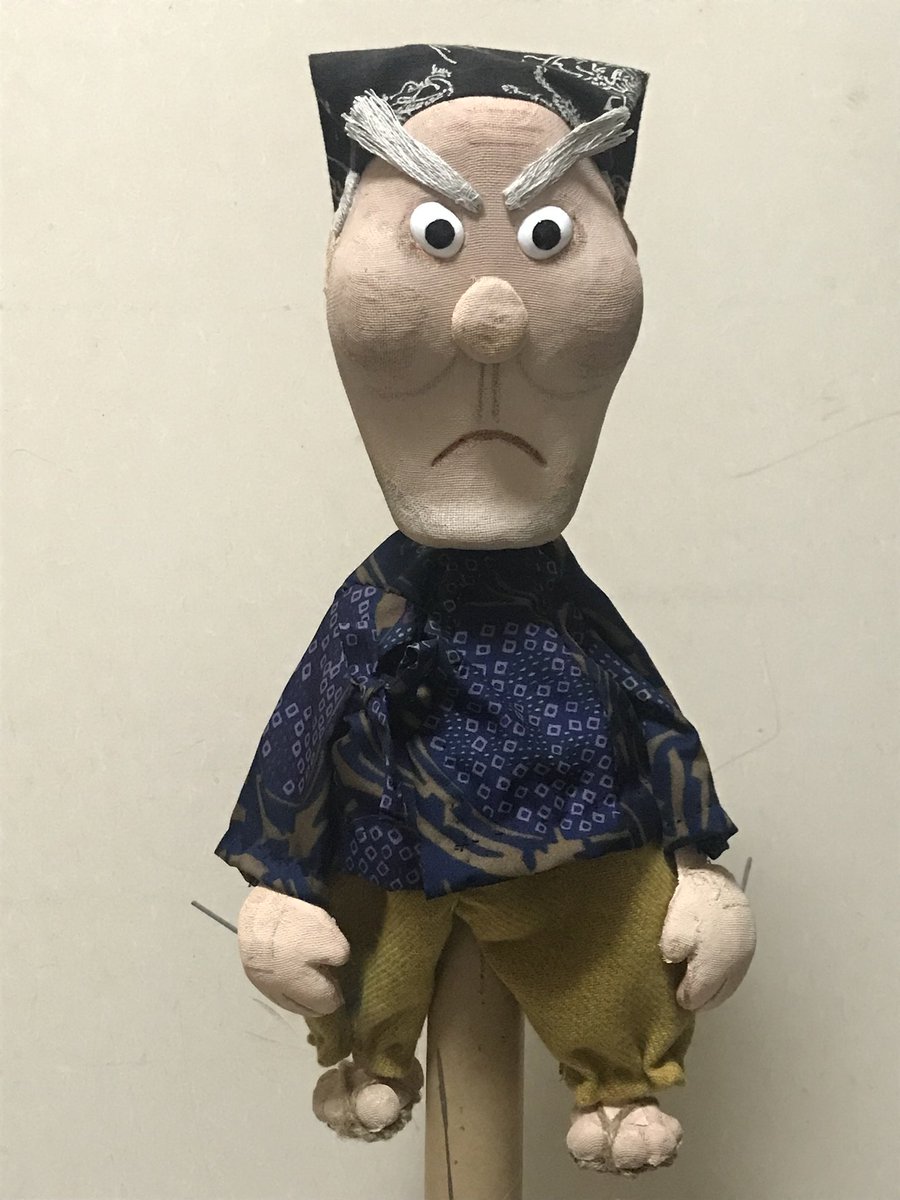 himicyatai's tweet photo. なかなかなかなか進まない製作🤯
それでも２人の爺様が完成。
作品ご完成はいつになることやら🫨 https://t.co/EndaSP2TCv
