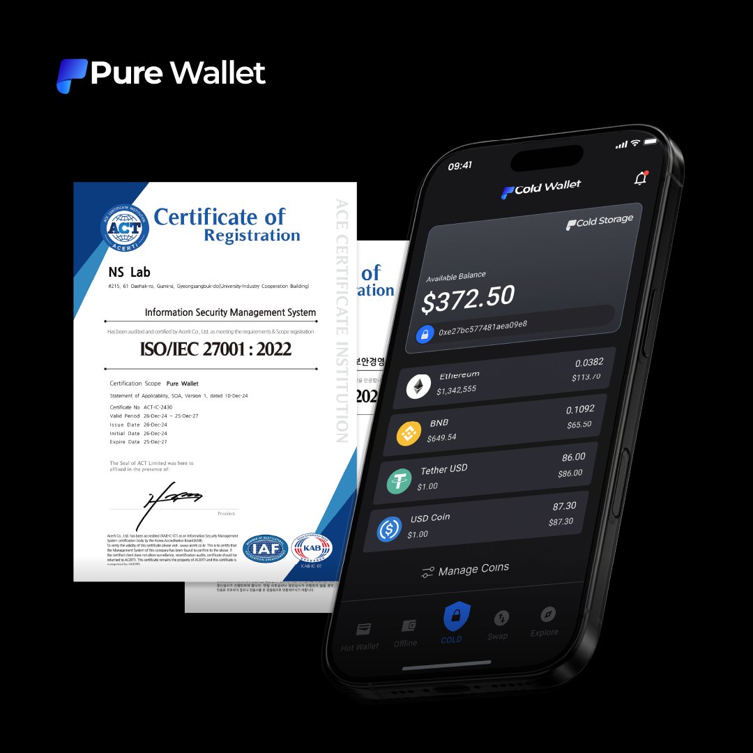Pure Wallet tweet media